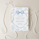 Search for bow baby boy shower invitations Chinoiserie