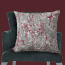 Search for grey and burgundy cushions Modern