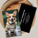 Search for corgis business cards Modern