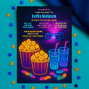 Search for cute movie party invitations Sleepover