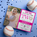 Search for baseball 2nd birthday invitations Sports
