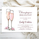 Search for bridal breakfast invitations Pink