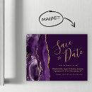 Search for plum gold save the dates Modern
