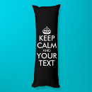 Search for keep calm cushions Black and white