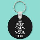 Search for keep calm carry on rounded key rings Cool