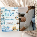 Search for ahoy baby boy shower invitations Waves