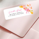 Search for bubbles return address labels Bridal shower