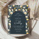 Search for dark yellow invitations Watercolor