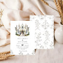 Search for watercolor venue wedding invitations Elegant