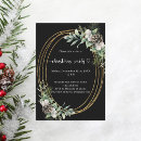 Search for black and gold christmas invitations Dinner party