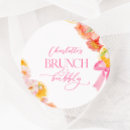 Search for floral bridal stickers Brunch and bubbly