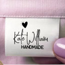 Search for garment labels Black and white