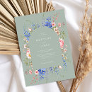 Search for bohemian summer wedding invitations Garden