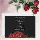 Search for red black and white save the dates Floral
