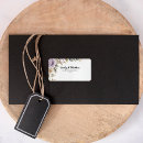 Search for modern rose return address labels Boho