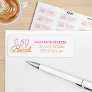 Search for beach return address labels Trendy