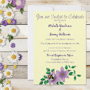 Search for lavender and yellow wedding invitations Flowers