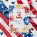 Search for 4th of july invitations Watercolor