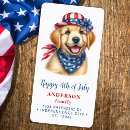 Search for puppy return address labels Dog