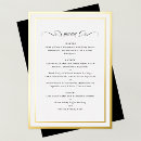 Search for gold foil menus Formal