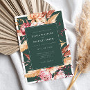 Search for elegant emerald green wedding invitations Watercolor