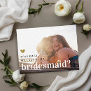Search for postcards bridesmaid cards Modern