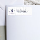 Search for purple birthday return address labels Typography