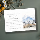 Search for lake rehearsal dinner invitations Watercolor