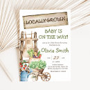 Search for organic baby shower invitations Farmers market
