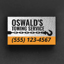 Search for towing company business cards Driver