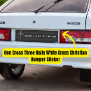 Search for nails bumper stickers Christian