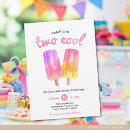 Search for 2 cool birthday invitations Pink