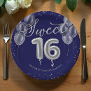 Search for royal blue silver birthday Girls 16th birthday