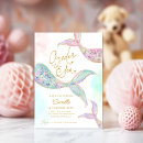 Search for mermaid girl birthday invitations Our little mermaid