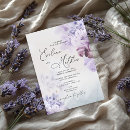 Search for purple and ivory wedding invitations Flowers