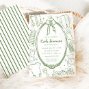 Search for de baby shower invitations Toile de jouy