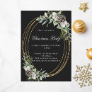 Search for black christmas invitations Modern