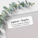 Search for sender return address labels Stylish