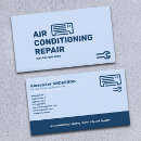 Search for air conditioning business cards Technician