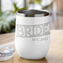 Search for bride drinkware Newlywed