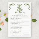 Search for who knows the bride best Bow