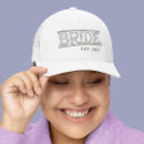 Search for monograms for weddings hats Bride