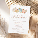 Search for pumpkin bridal shower invitations Fall in love