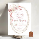 Search for pink pearl invitations For kids