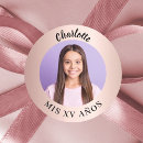 Search for 15 years old stickers Quinceanera quince xv