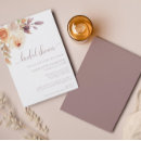 Search for fall bridal shower invitations Elegant