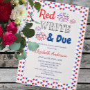 Search for red white and due invitations Summer