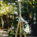 Search for eucalyptus welcome signs Watercolor eucalyptus leaves