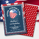 Search for all american birthday invitations Boys