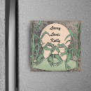 Search for vintage frogs magnets Green